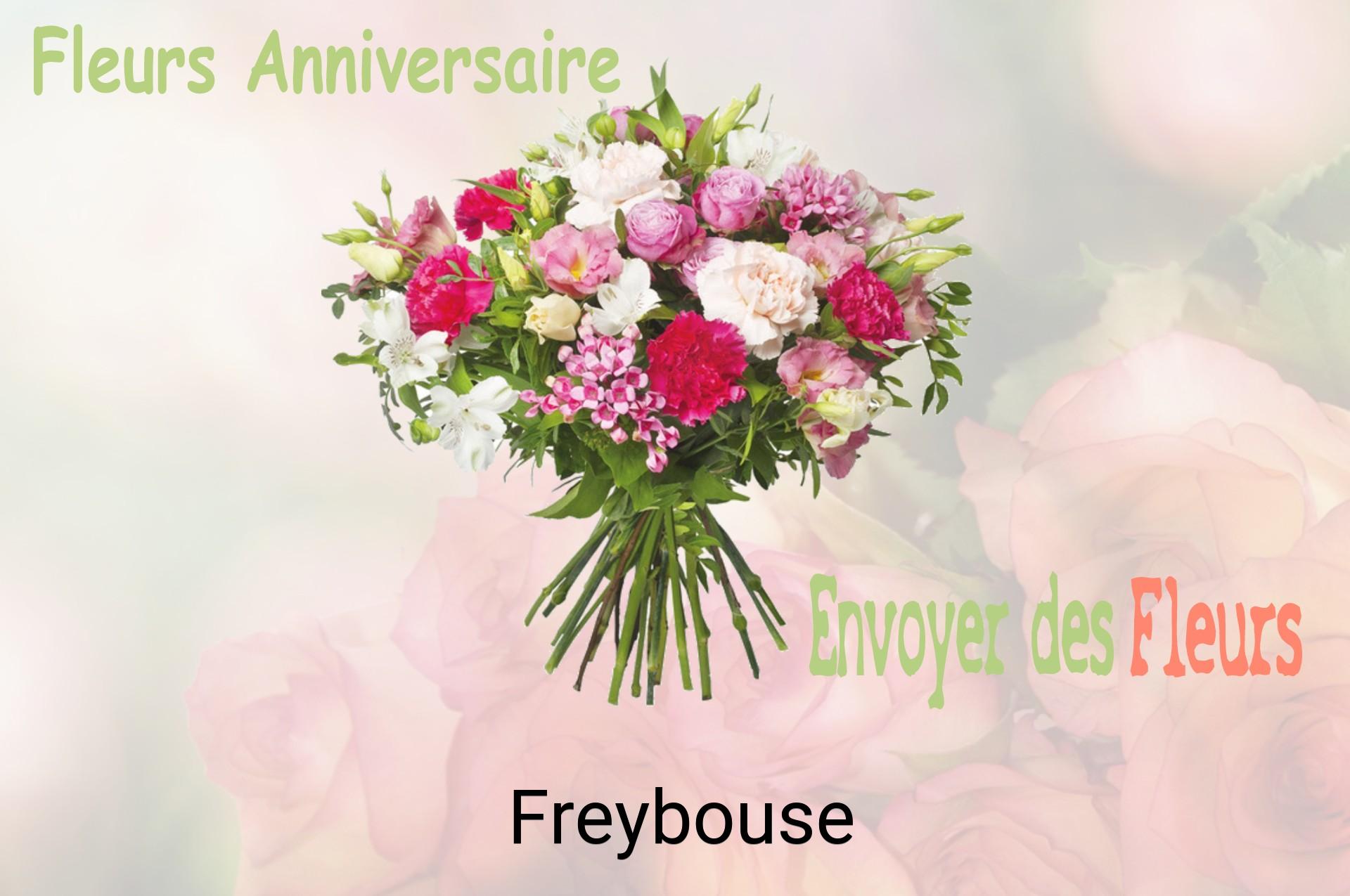 Bouquet de fleurs d’anniversaire livré à Freybouse